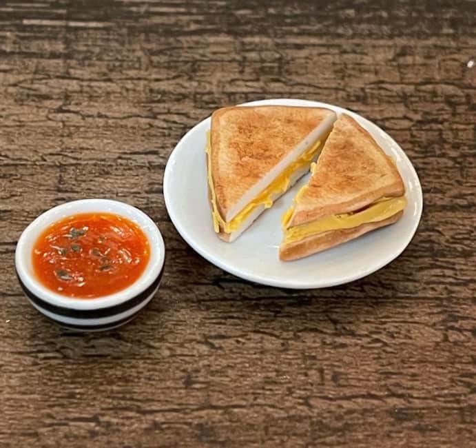 Susan Sessa, West Sayville
Grilled cheese with tomato soup